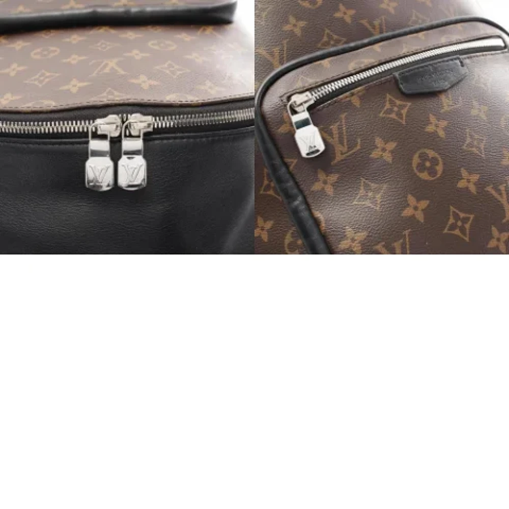 Louis Vuitton Vintage Pre-owned Canvas backpacks Brown Heren