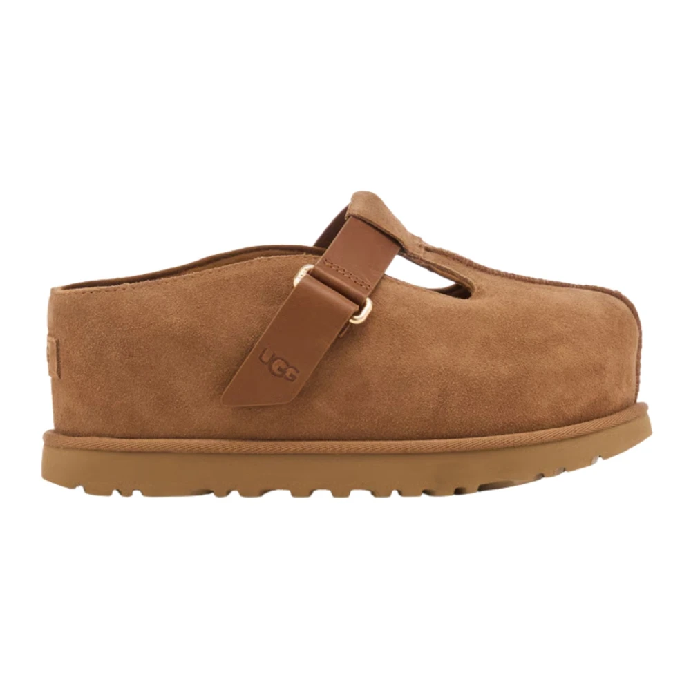 Ugg Brown Goldenstar Hi Clog - Female - Mules - 7 Uk - Shoes