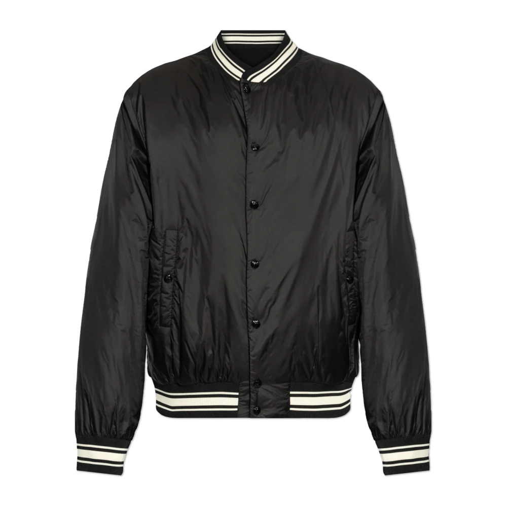 Moncler Omkeerbare Bouchet Bomberjack Black Heren