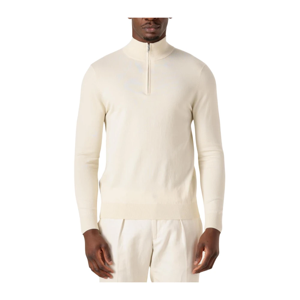 Profuomo , Herren, Strickwaren, Beige, L - Bild 5