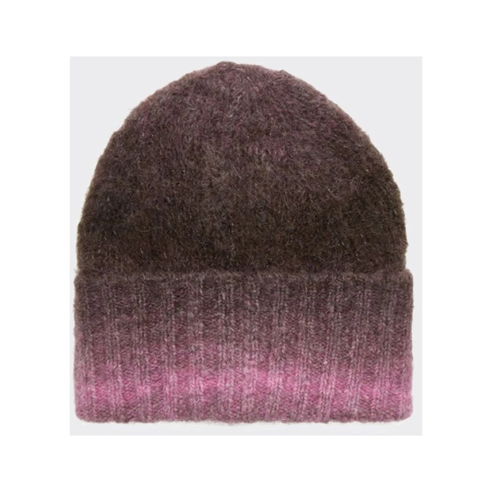 Diesel Paars Chocolade Beanie Hoed Purple Unisex