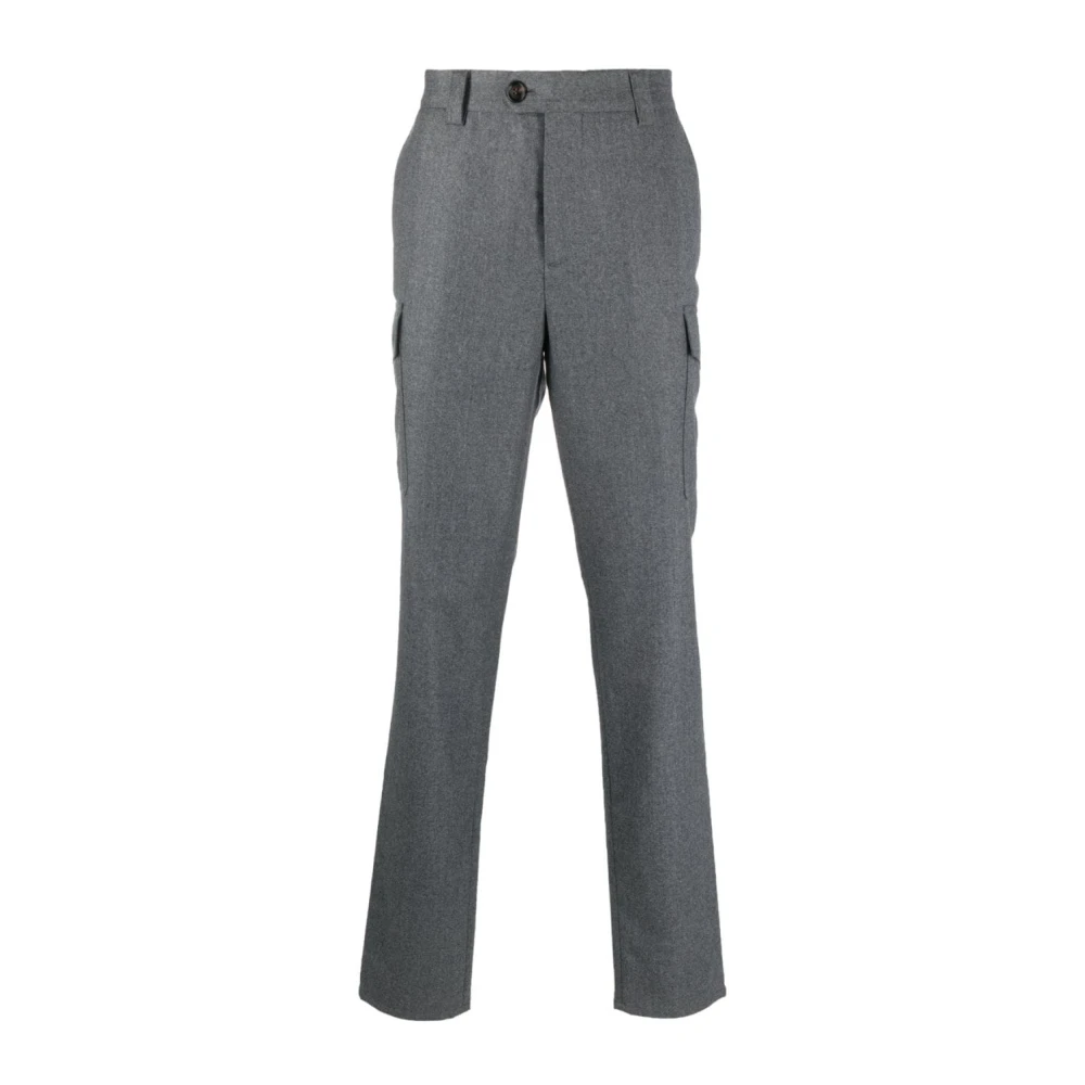 Trousers > Straight Trousers - - Brunello Cucinelli - Modalova