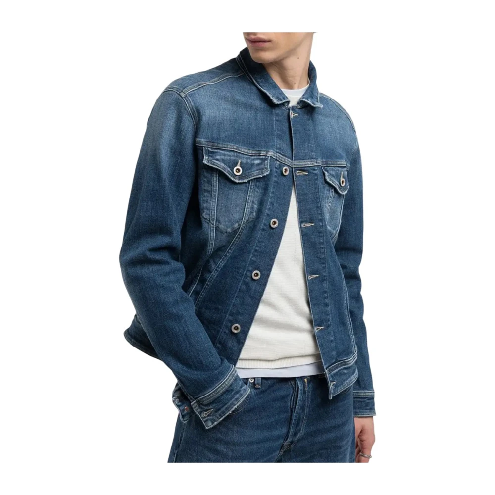 Jackets > Denim Jackets - - Replay - Modalova