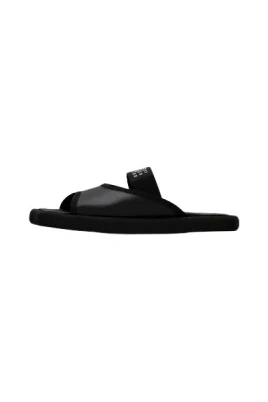 Logo Leather Sandals