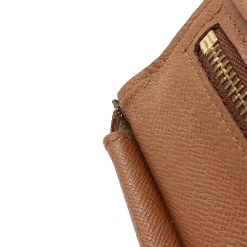 Louis Vuitton Vintage Pre-owned Canvas wallets Brown Dames