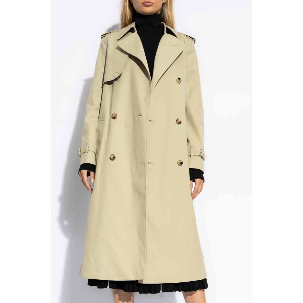 Burberry Trenchcoat met riem Beige Dames
