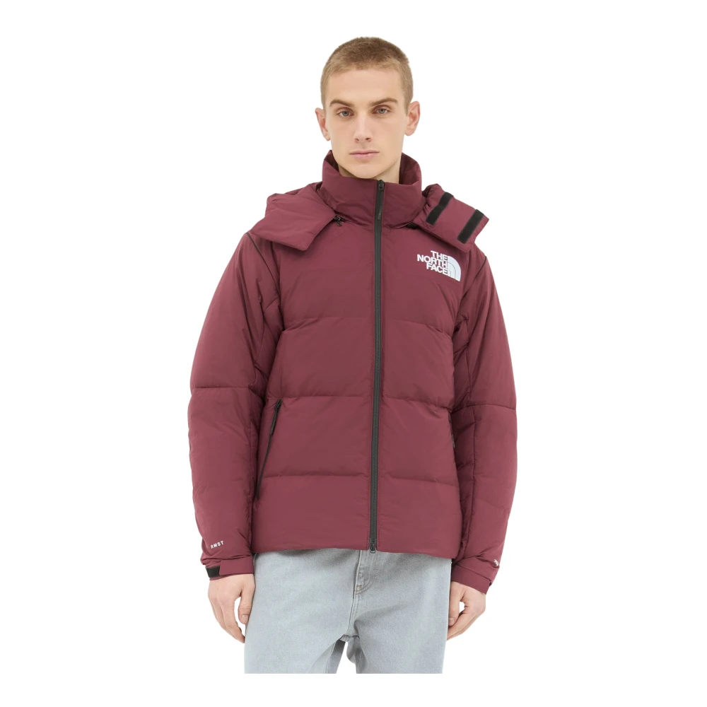The North Face Baltoro Donsjack met Afneembare Capuchon Red Heren