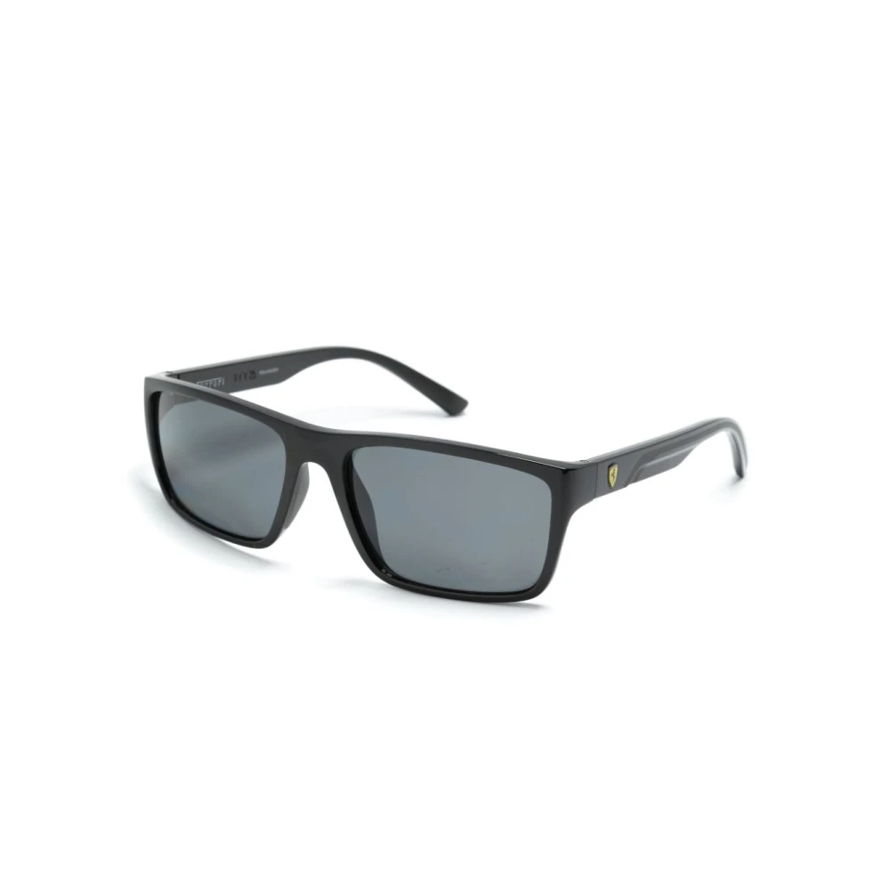 Ferrari Men's Black Sunglasses With Original Accessories Medium
