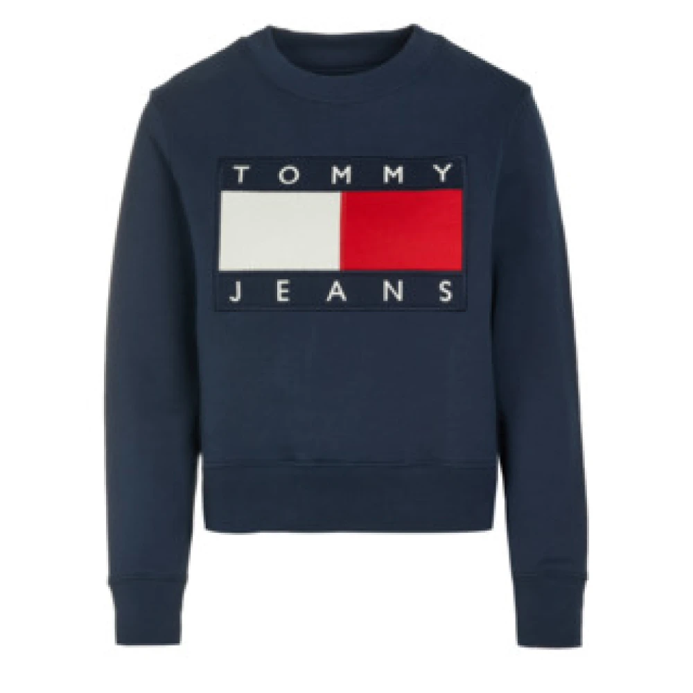 Tommy Hilfiger Jeans Pullover Sweater Blue Dames