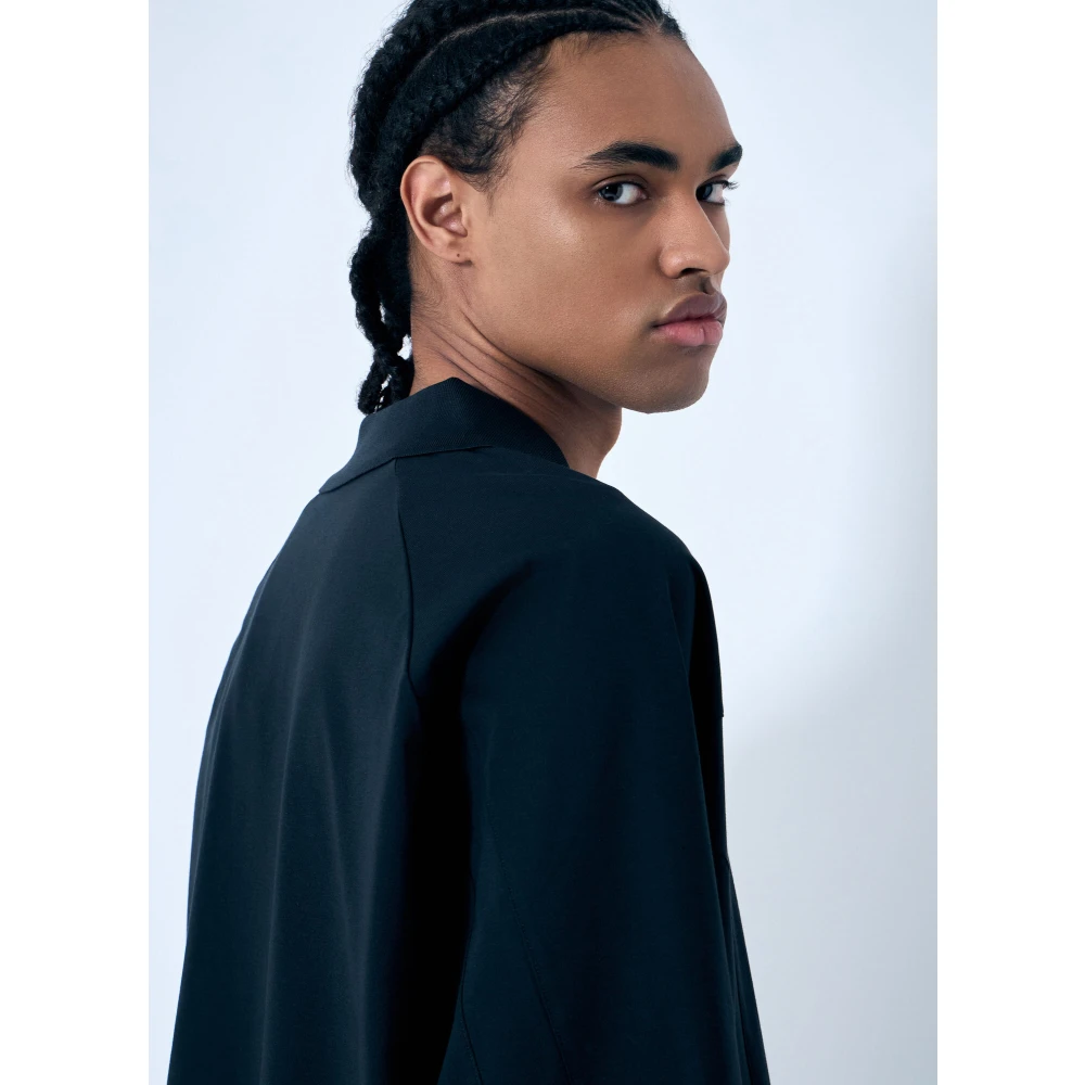 Y-3 Handtekening Drie Strepen Polo Shirt Black Heren