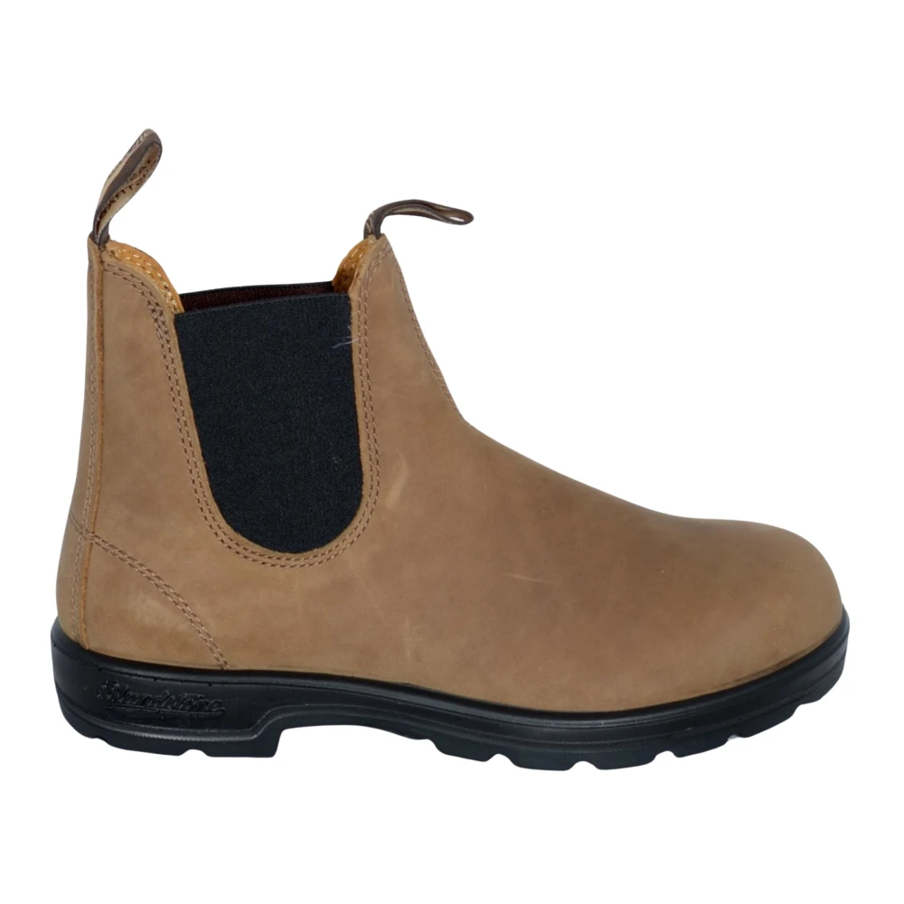 Blundstone Men's Beige Chelsea Boots,, Classic Elastic Sided Boot Size 8