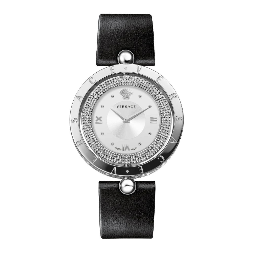 Versace Women's Gray Watches, One Size, Eon Black Watch