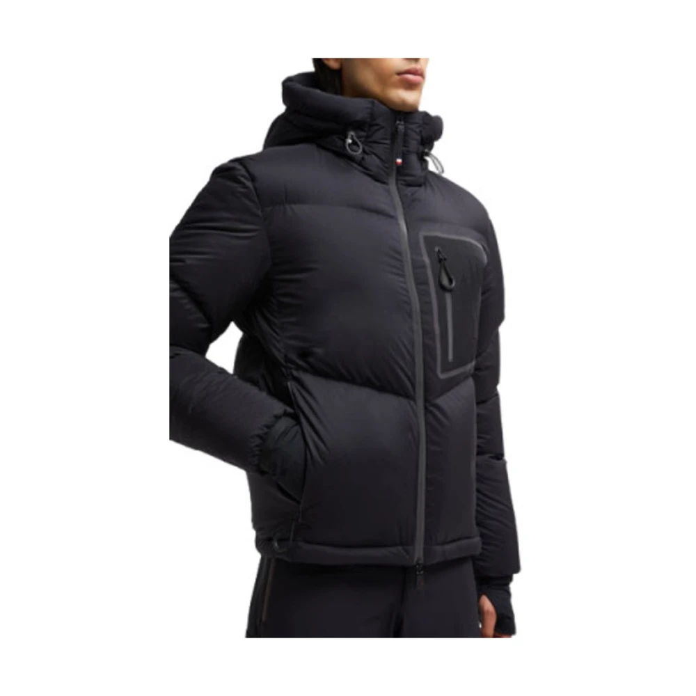 Moncler Warme Winterjas voor Mannen Black Heren