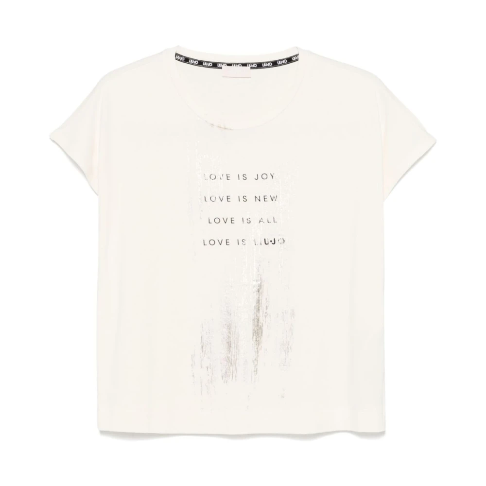 Liu Jo - Tops > T-Shirts - White - Liu Jo - Modalova