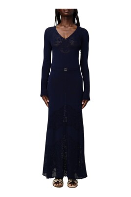 chic-v-neck-lace-knit-dress