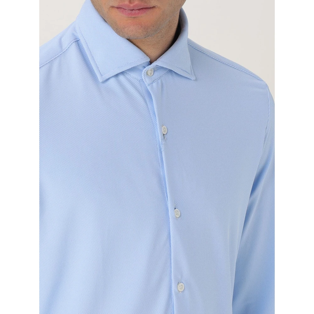 PAUL & SHARK Lichtblauw Overhemd voor Mannen Blue Heren