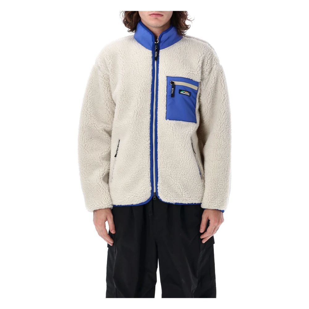 Manastash Gorilla Fleece Jas met Ritszakken Beige Heren
