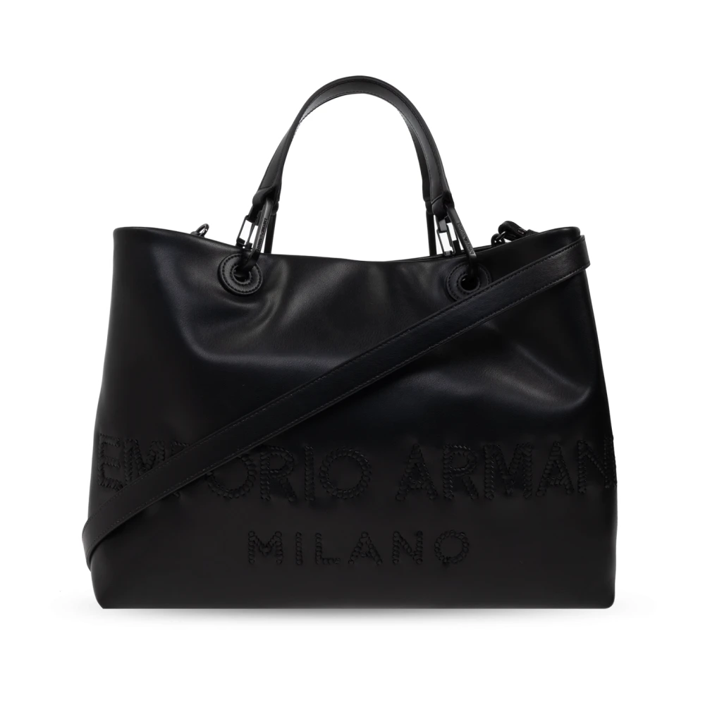 Emporio Armani Tas type shopper Black Heren