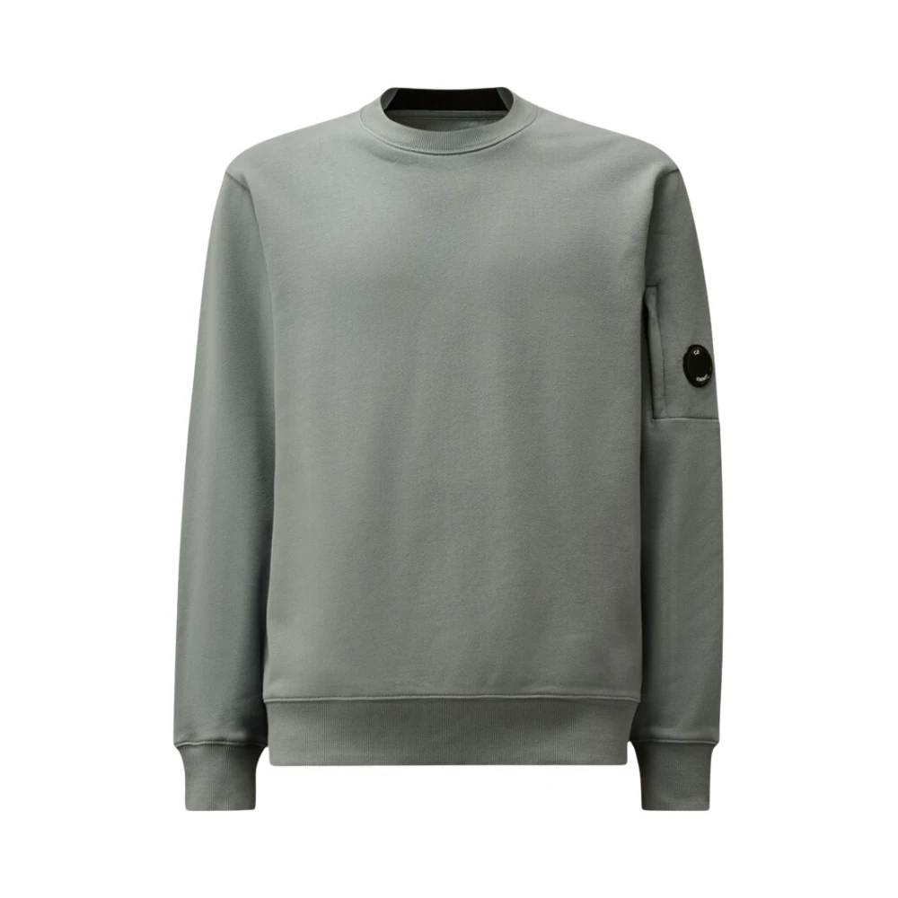 C.P. Company Ronde hals Sweatshirt Stormy Weathe Gray Heren