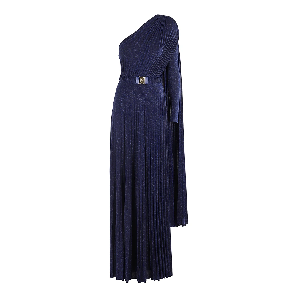 Elisabetta Franchi Elegante Jurk voor Speciale Gelegenheden Blue Dames