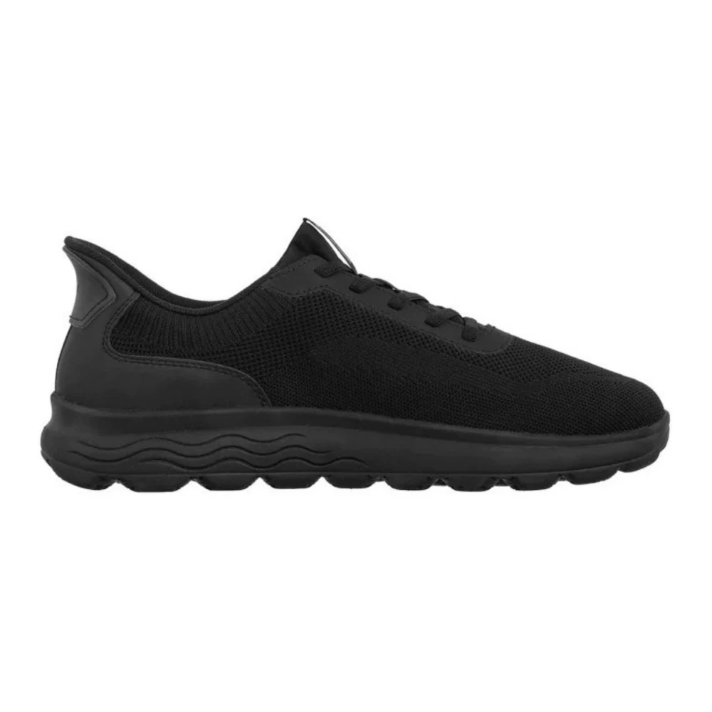 Geox Spherica Plus - Male - Sneakers - Black - 6 Uk - Shoes