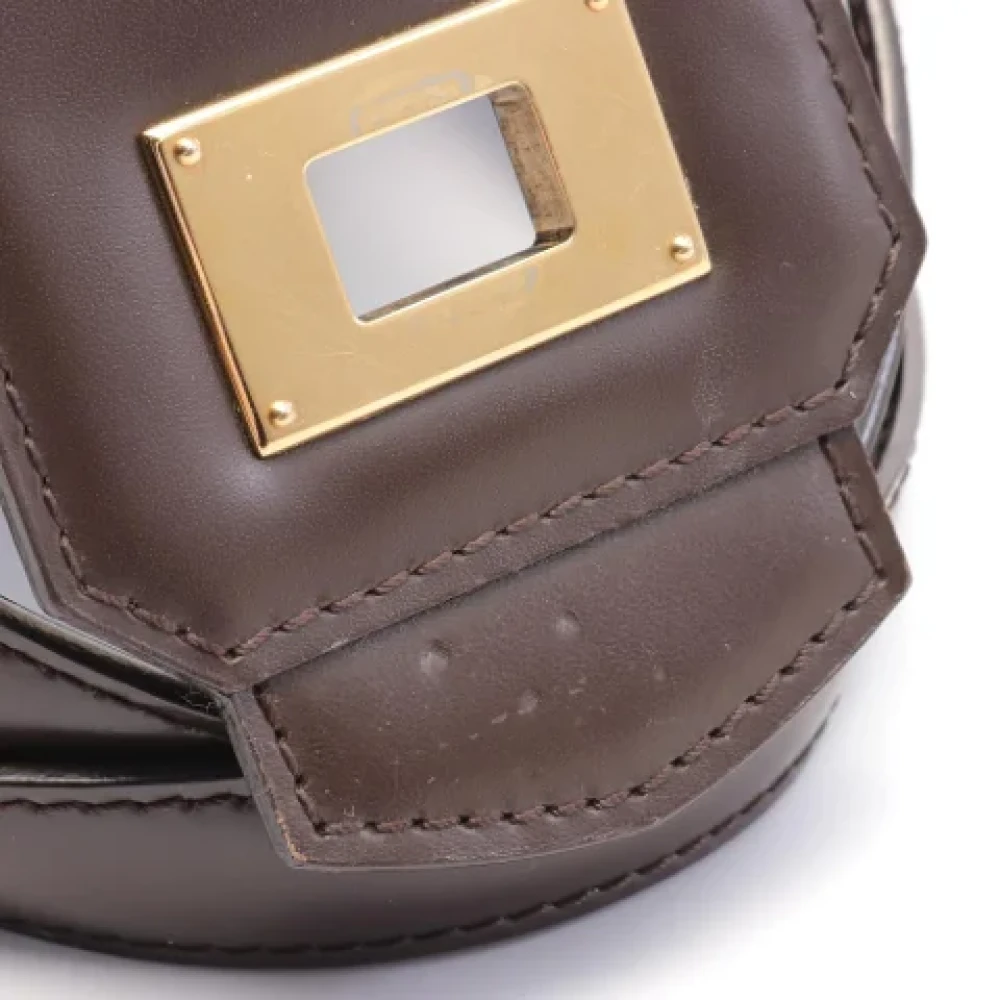 Louis Vuitton Vintage Pre-owned Leather handbags Brown Dames