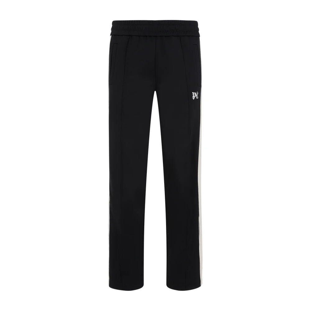 Palm Angels Zwarte Monogram Trainingsbroek Black Heren