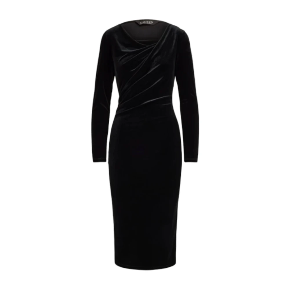 Ralph Lauren Donna Nero Abiti, S, New,