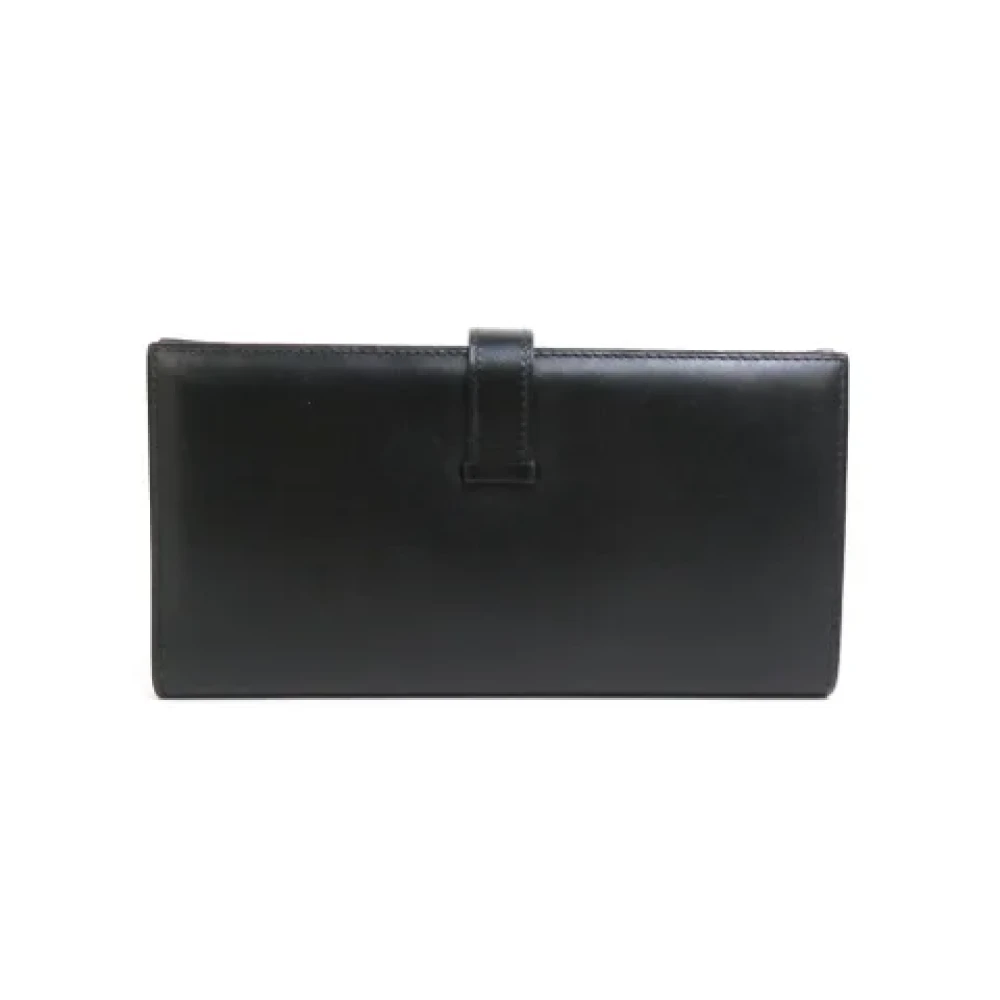Hermès Vintage Pre-owned Canvas wallets Black Dames