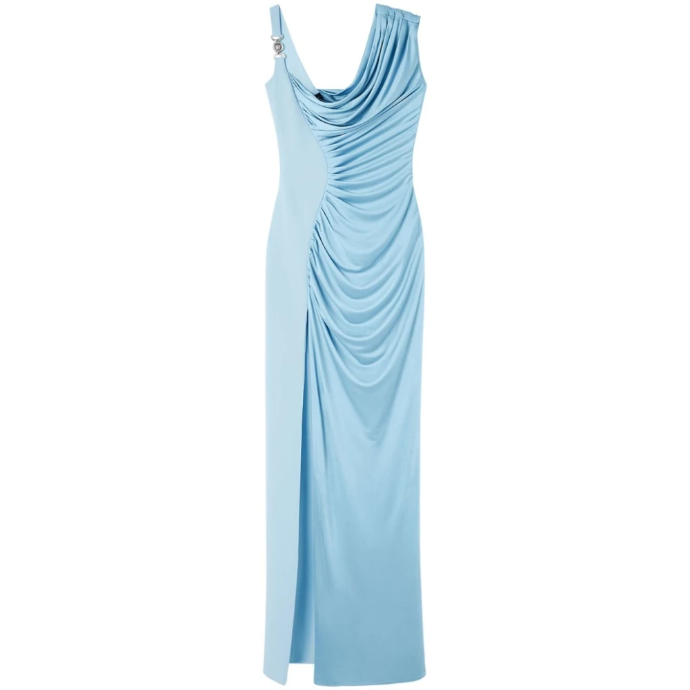 Versace Lichtblauwe jurken voor vrouwen Blue Dames