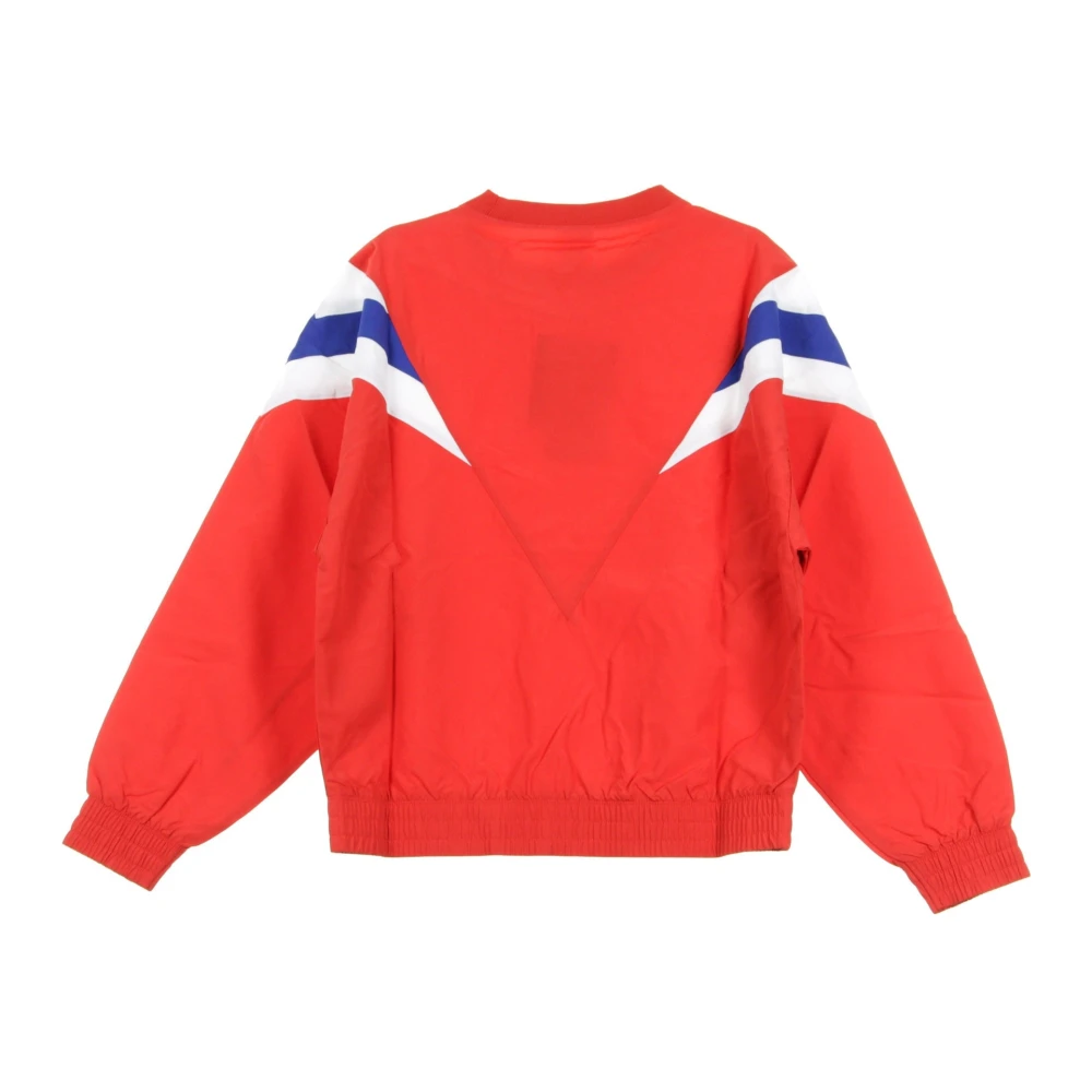 Champion Rood Wit Crewneck Sweatshirt voor Mannen Red Heren