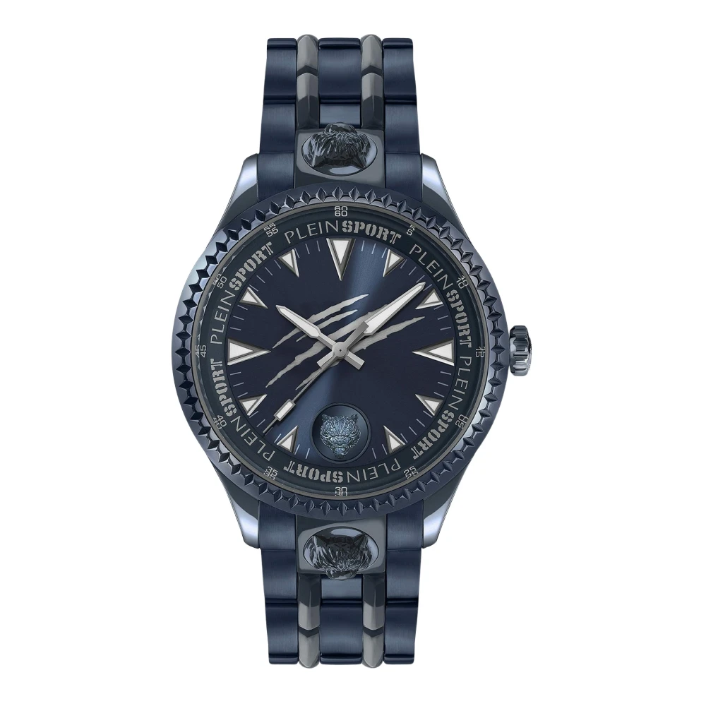 Plein Sport Men's Blue Watches, One Size, Lineman Ps5ba1224 Watch