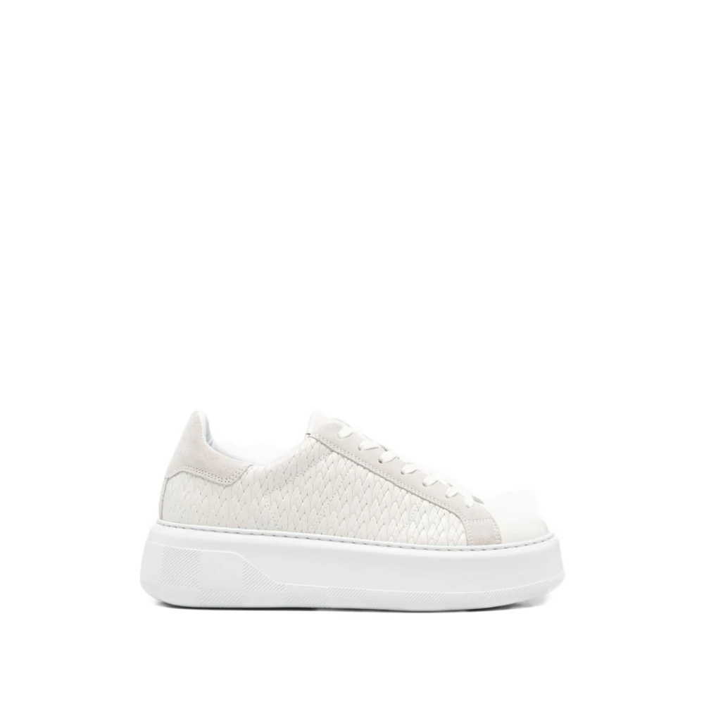 Woolrich Chunky Court Sneakers Dames Schoenen Wit