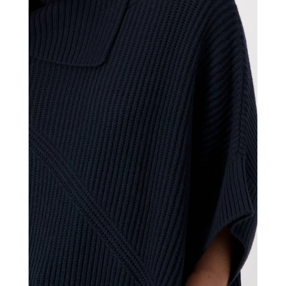 monari Stijlvolle Pullover Sweater Blue Dames