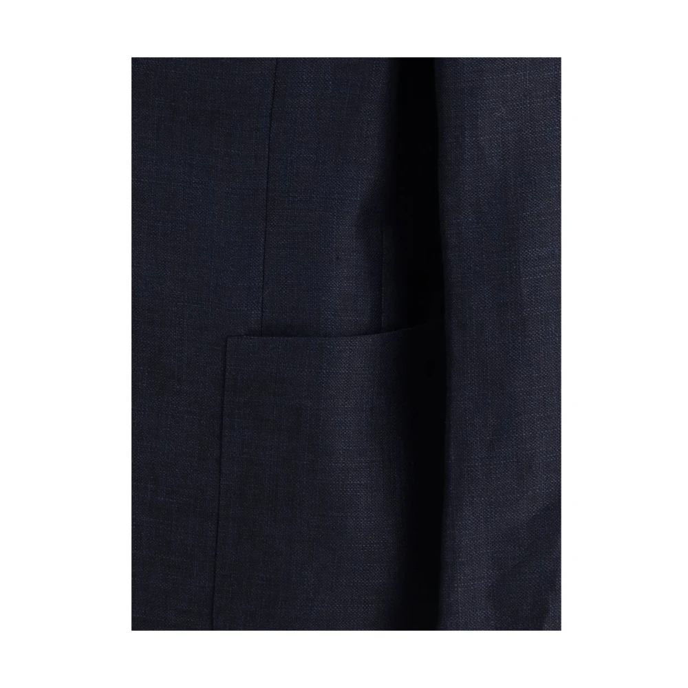 Ermenegildo Zegna Elegante Blazer met Zakken Blue Heren