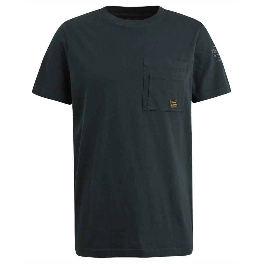 PME Legend Korte Mouw R-hals Play T-shirt Blue Heren