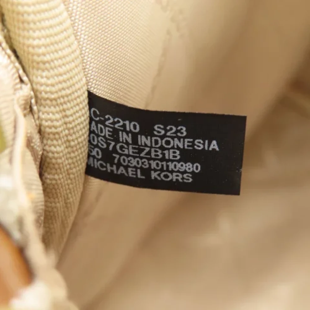 Michael Kors Pre-owned Plastic backpacks White Dames