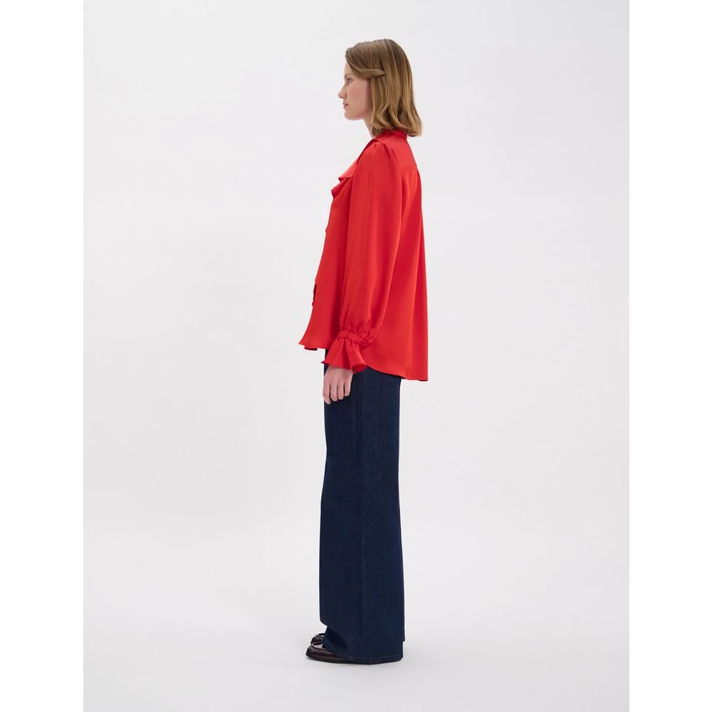 Ines De La Fressange Paris Fanfan Shirt Red Dames