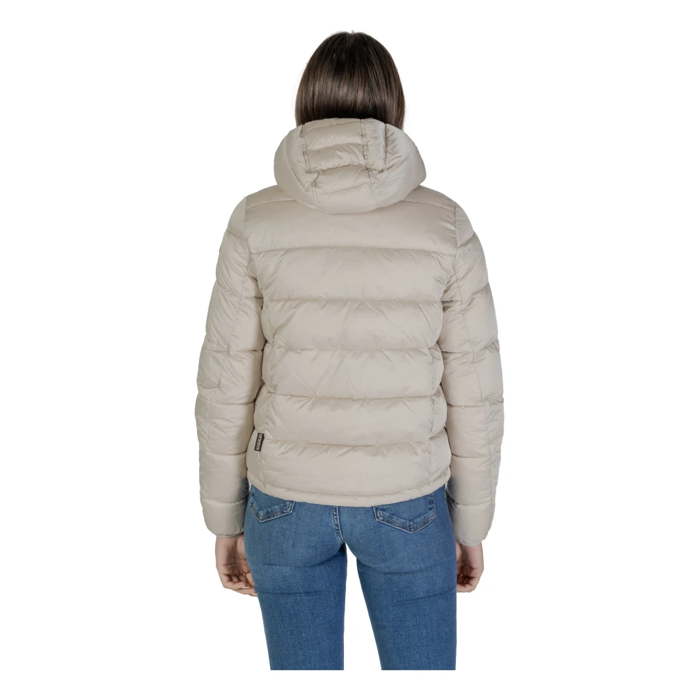 Napapijri Dames Jassen en Mantels Collectie Beige Dames