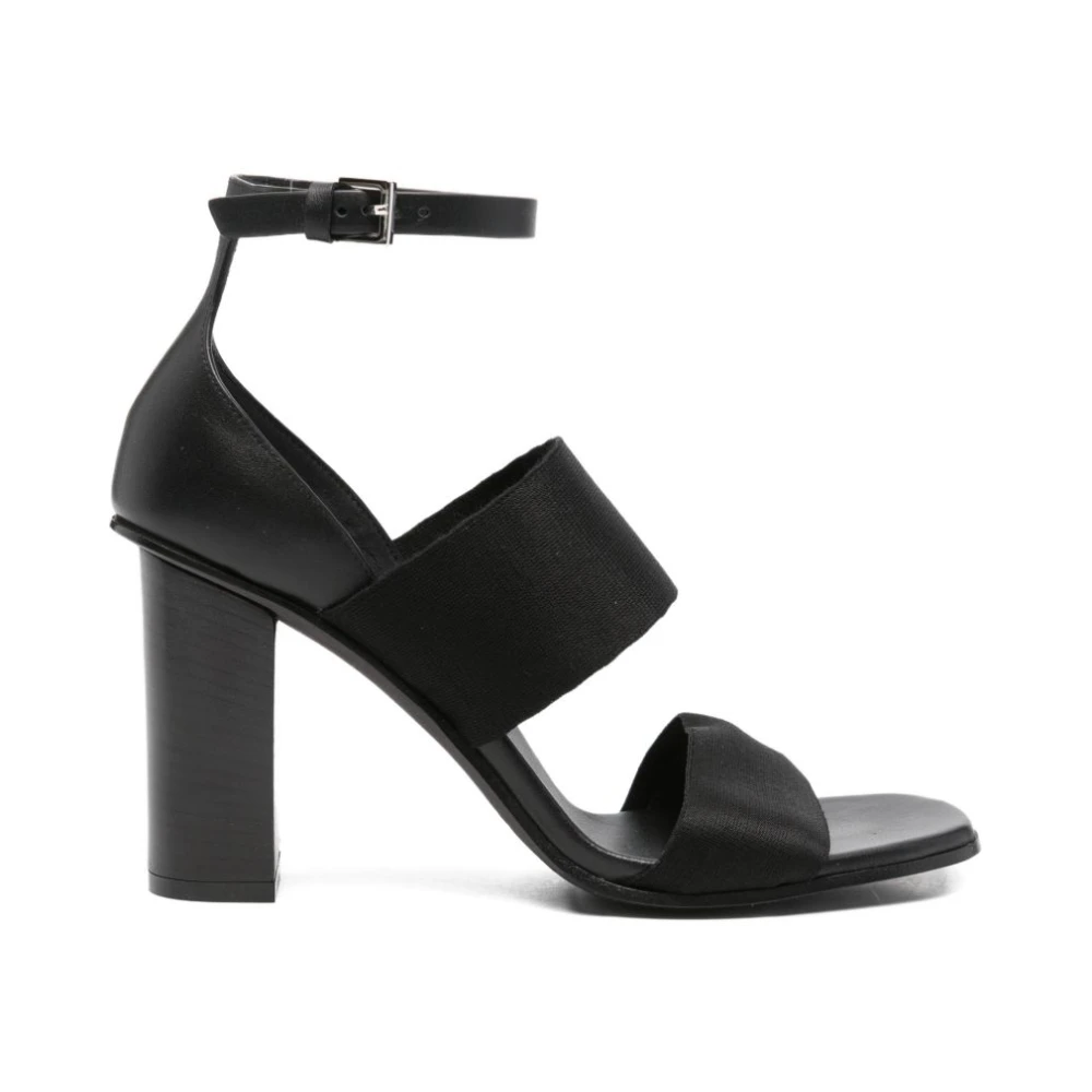 Max Mara Masode Sandals - Female - High Heel Sandals - Black - 5 Uk - Shoes