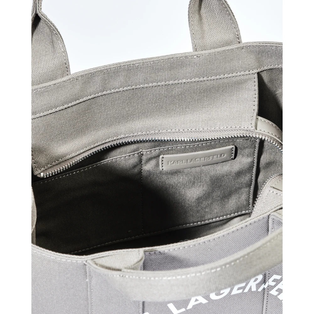 Karl Lagerfeld RSG Square Medium Tote Gray Dames