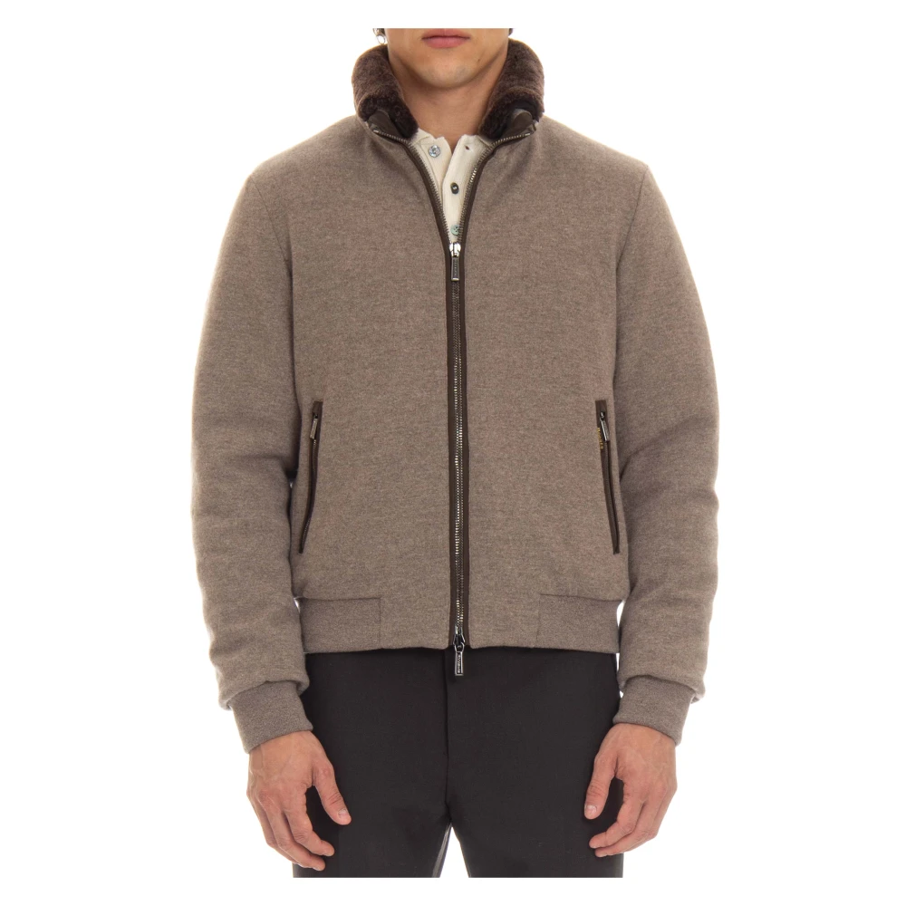 Sweatshirts & Hoodies > Zip-throughs - - Moorer - Modalova