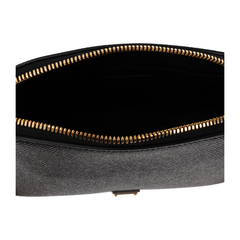 Dolce & Gabbana Leren schoudertas Black Dames