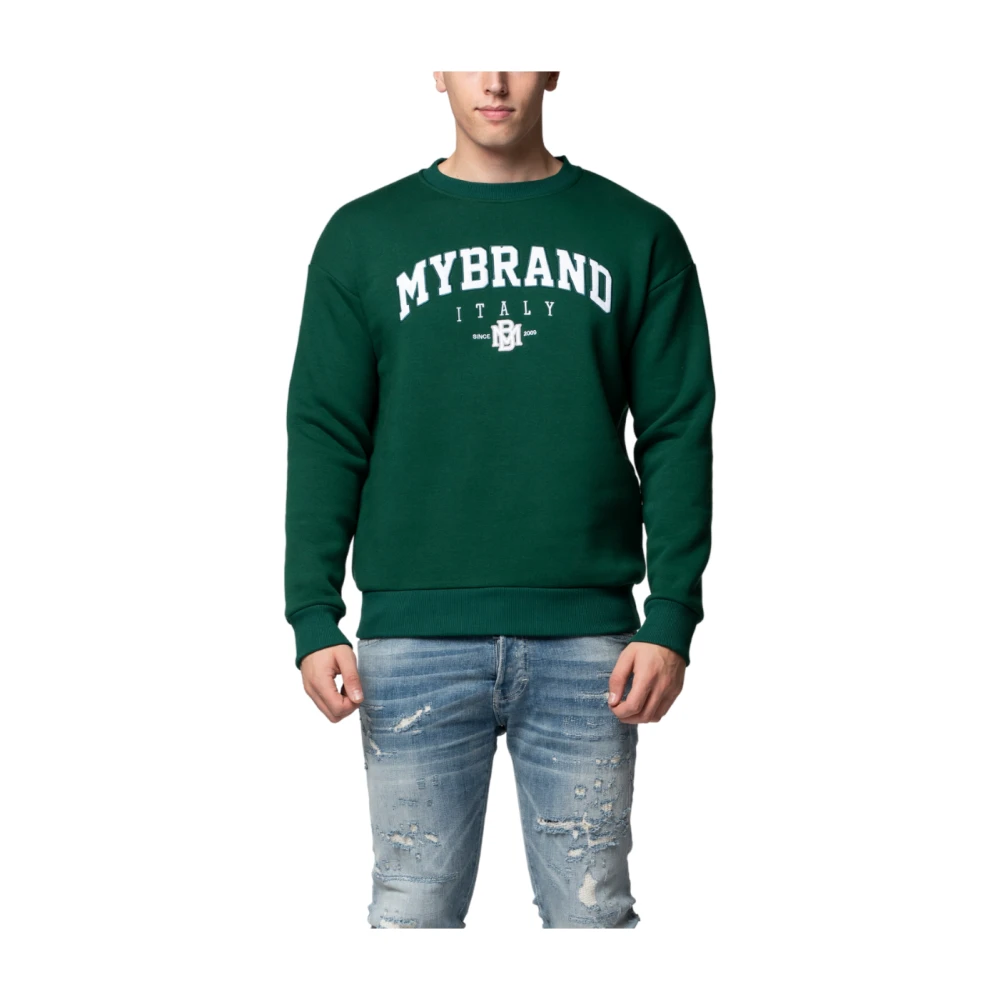 My Brand Varsity Sweater in Groen Green Heren