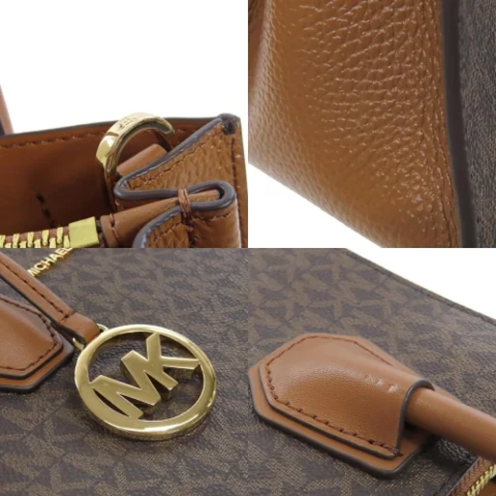 Michael Kors Pre-owned Plastic handbags Brown Dames
