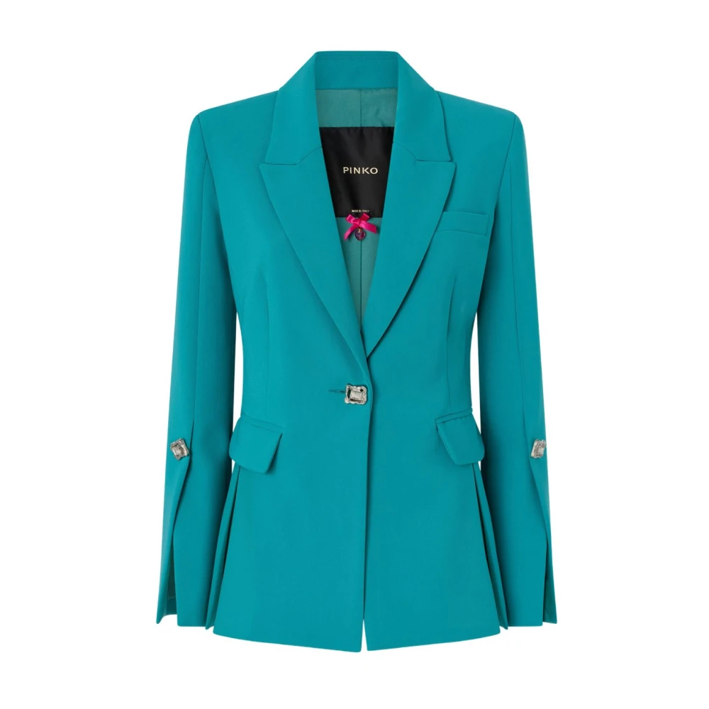 Pinko Women's Green Blazers, M, Blazers