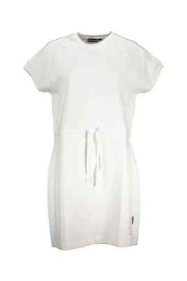 Short Sleeve Drawstring Dress