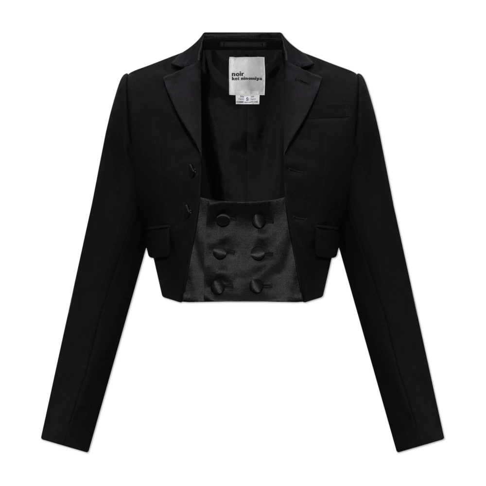 Comme des Garçons Wollen Blazer Black Dames