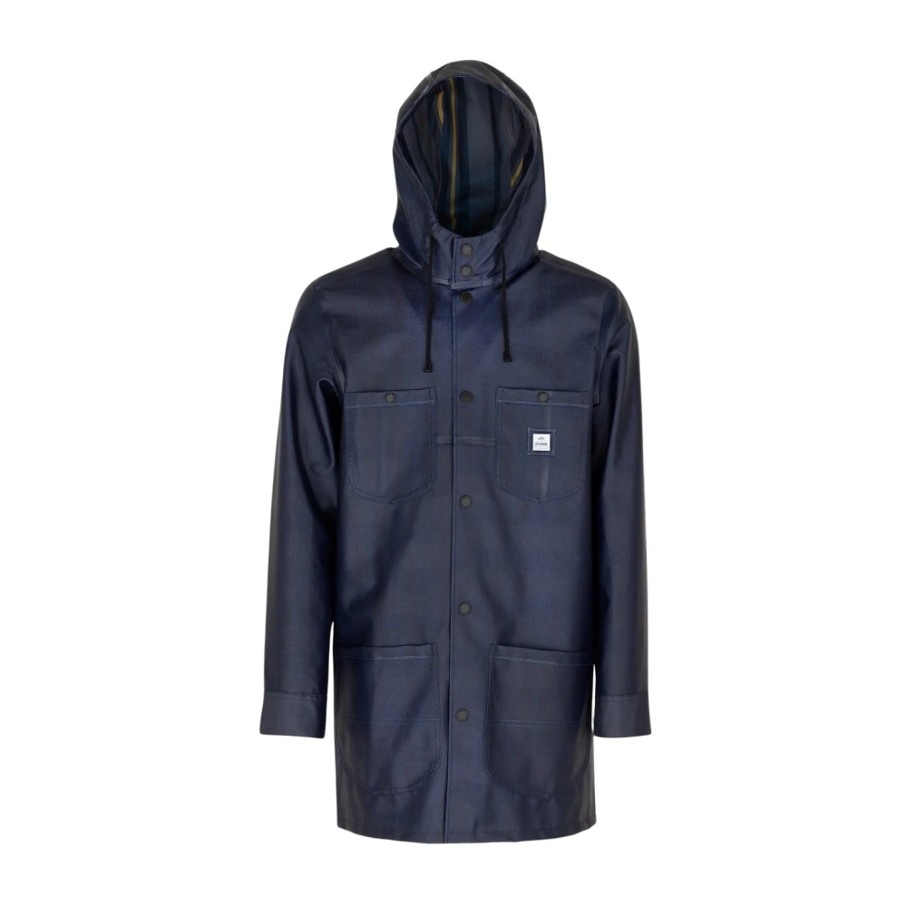 Stutterheim Heren Chore Regenjas Blue Heren