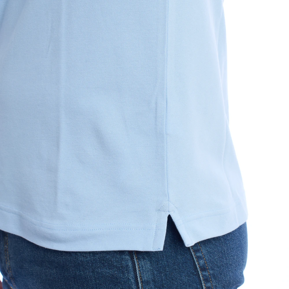 LA MARTINA Klassiek poloshirt met korte mouwen Blue Heren